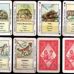 Animals Quartet printed for Cigarrillos El Figaro, Peru