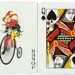 Pepsamar advertising playing cards
