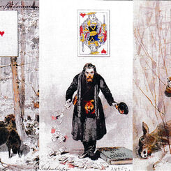 Hunting playing cards