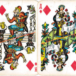 Lubok playing cards