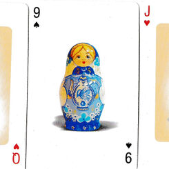 Matryoshka playing cards
