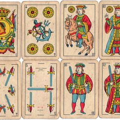 Fournier No.35 Spanish-suited playing cards