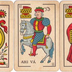Cards for export to Peru by Heraclio Fournier