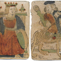 XV Century Spanish-suited playing cards