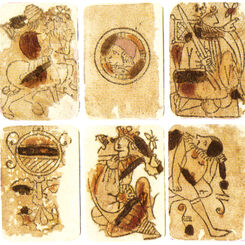 Baraja Morisca — Early XV century playing cards