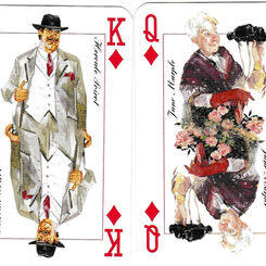 Agatha Christie Playing Cards