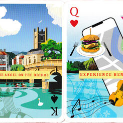Henley-on-Thames playing cards