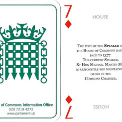 House of Commons Playing Cards