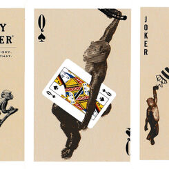 Monkey Shoulder playing cards