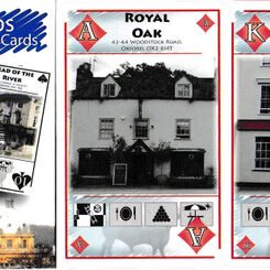 Oxford Pubs playing cards