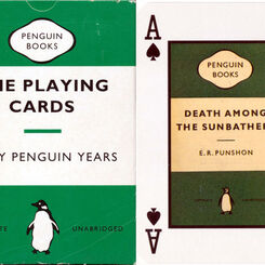 Sixty Penguin Years Playing Cards