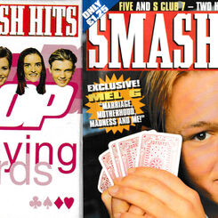 Smash Hits playing cards