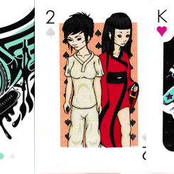 Versus playing cards