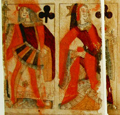 Regarding the designs of playing cards