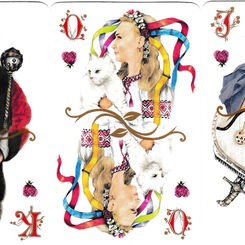 Ukrainian souvenir playing cards