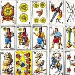 Naipes Victoria Gaucho-themed pack, c.1975