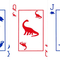 Dino Deck playing cards