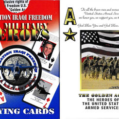 Operation Iraqi Freedom playing cards