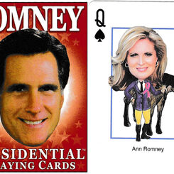 Romney Presidential playing cards, 2012