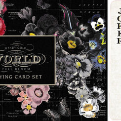 Map of the world in full bloom