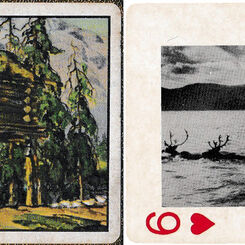 Alaska scenic playing cards
