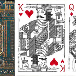 Kings of India playing cards