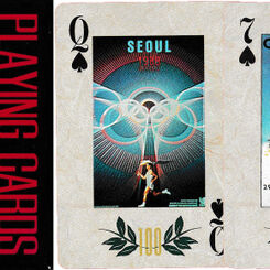 Centennial Olympic Games playing cards