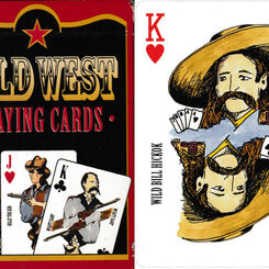 Wild West playing cards