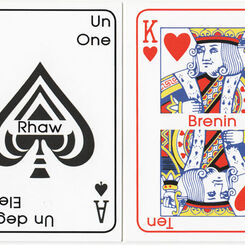 Welsh Language Playing Cards