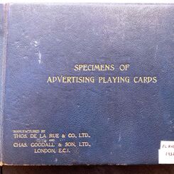 De La Rue 1932-1933 Sample Book of Advertising cards