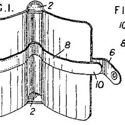 Leather Card Case Patent Application