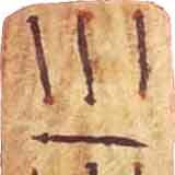 Native Indian Hand-made Cards made on rawhide
