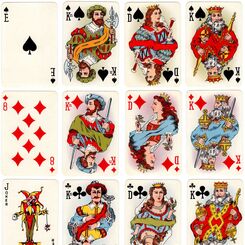 501 playing cards by Alf Cooke