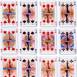 Icelandic Chess playing cards
