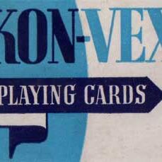 Kon-Vex Playing Cards