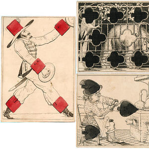 Baron Louis Atthalin’s Transformation Playing Cards, 1817