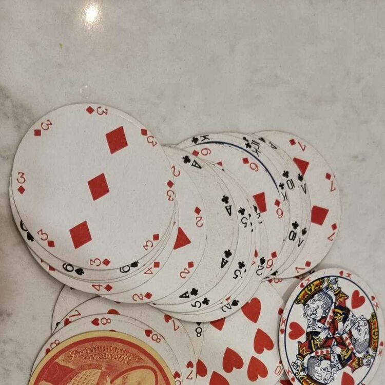 Hartley’s Circular Playing Cards