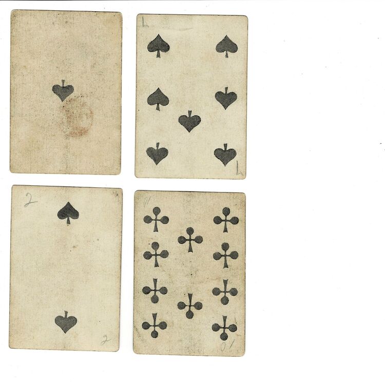 Early French Deck mid 1800's or earlier?