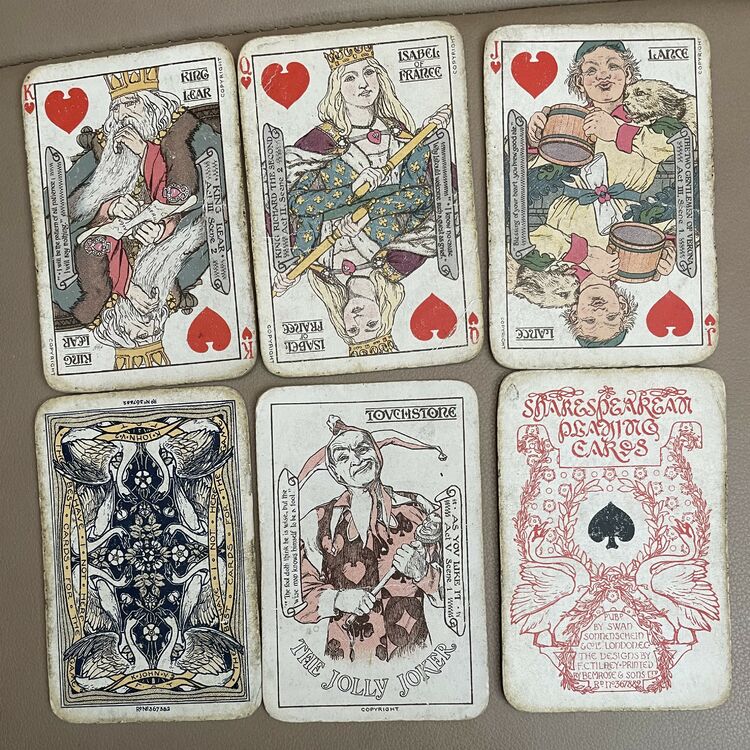 Shakespearean Playing Cards