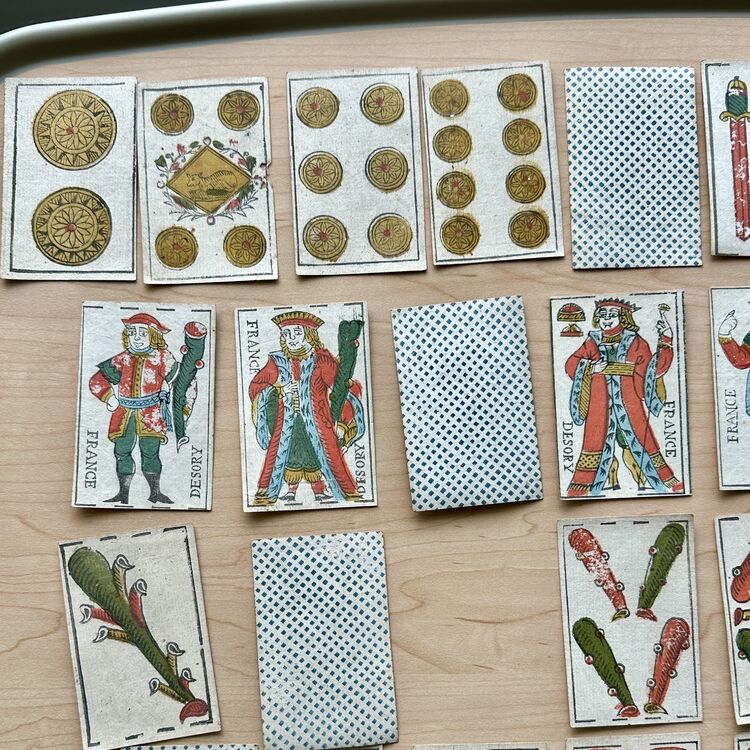 Can anyone identify this "France Desory" deck of cards?