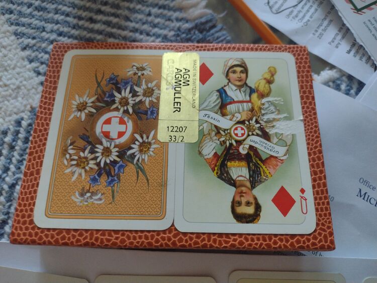1935 Swiss cards agm