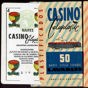 Naipes Casino Celuplastic