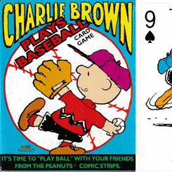 Charlie Brown Plays Baseball card game