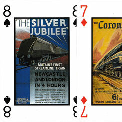 Railway Posters Playing Cards