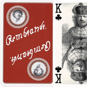 Rembrandt playing cards