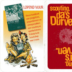 Scouting playing cards