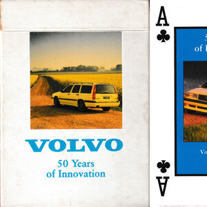 Volvo playing cards