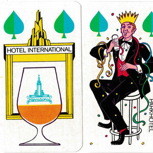 Interhotel playing cards