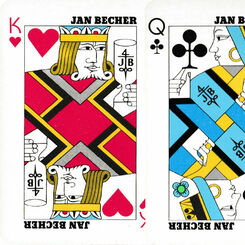 Jan Becher playing cards