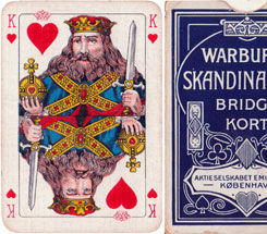 Warburg’s Skandinaviske Bridge Kort